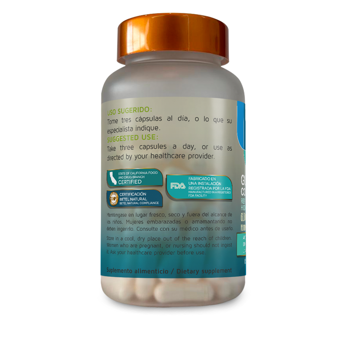 Glucosamina, Condroitina y MSM capsulas